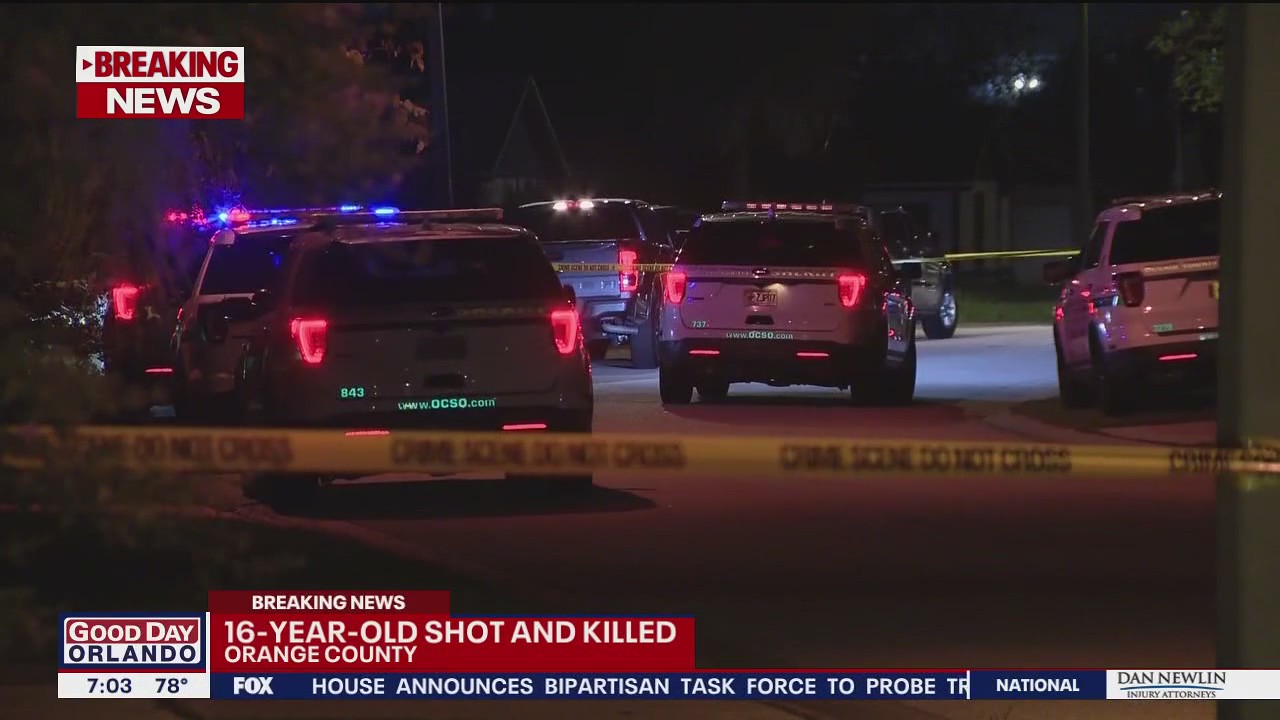 16-year-old boy shot, killed in Orange County