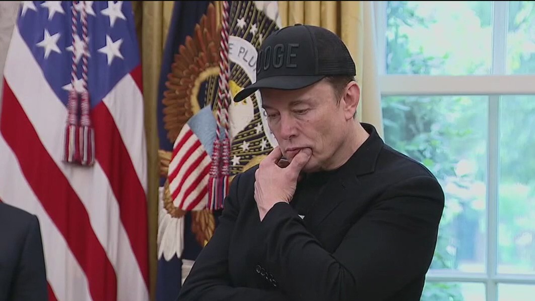 Trump says he'll look at deporting Elon Musk