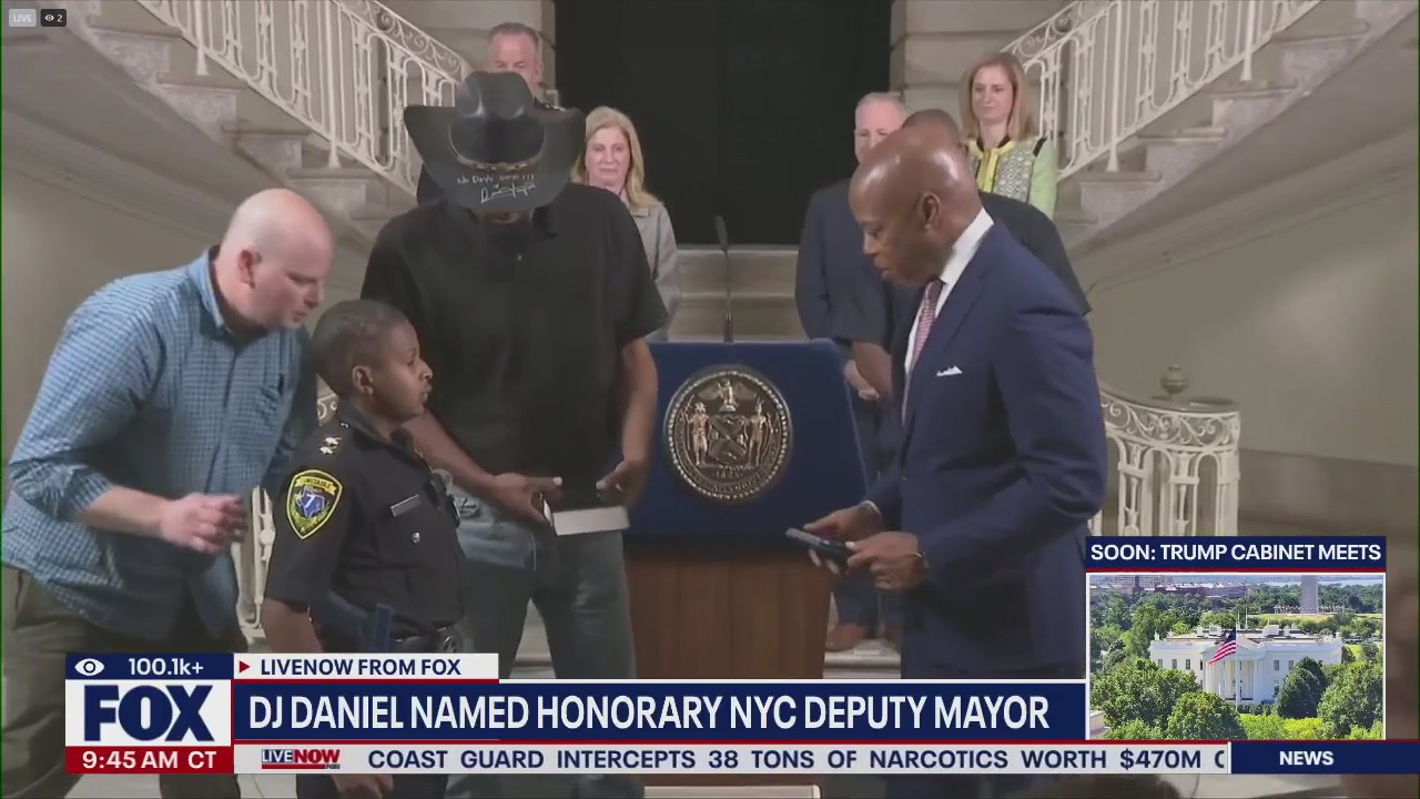 DJ Daniel named honorary NYC Deputy Mayor