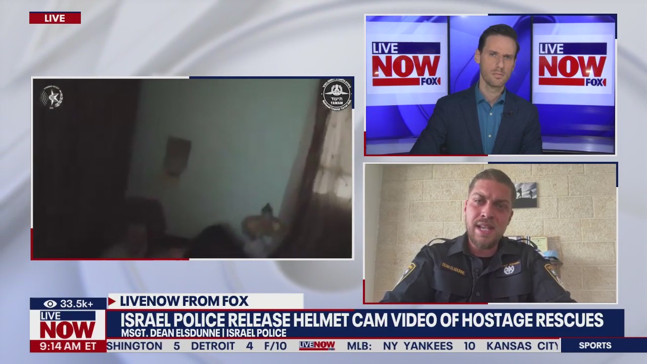 Helmet cam video shows hostage rescue