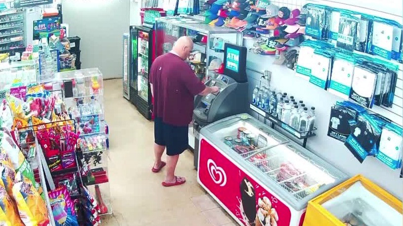 Man accused of stealing cash from ATM, dancing