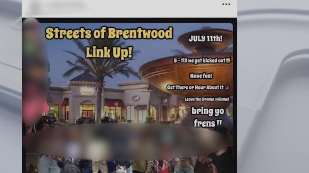 'Just chaos': Hundreds of teens descend on Brentwood malls