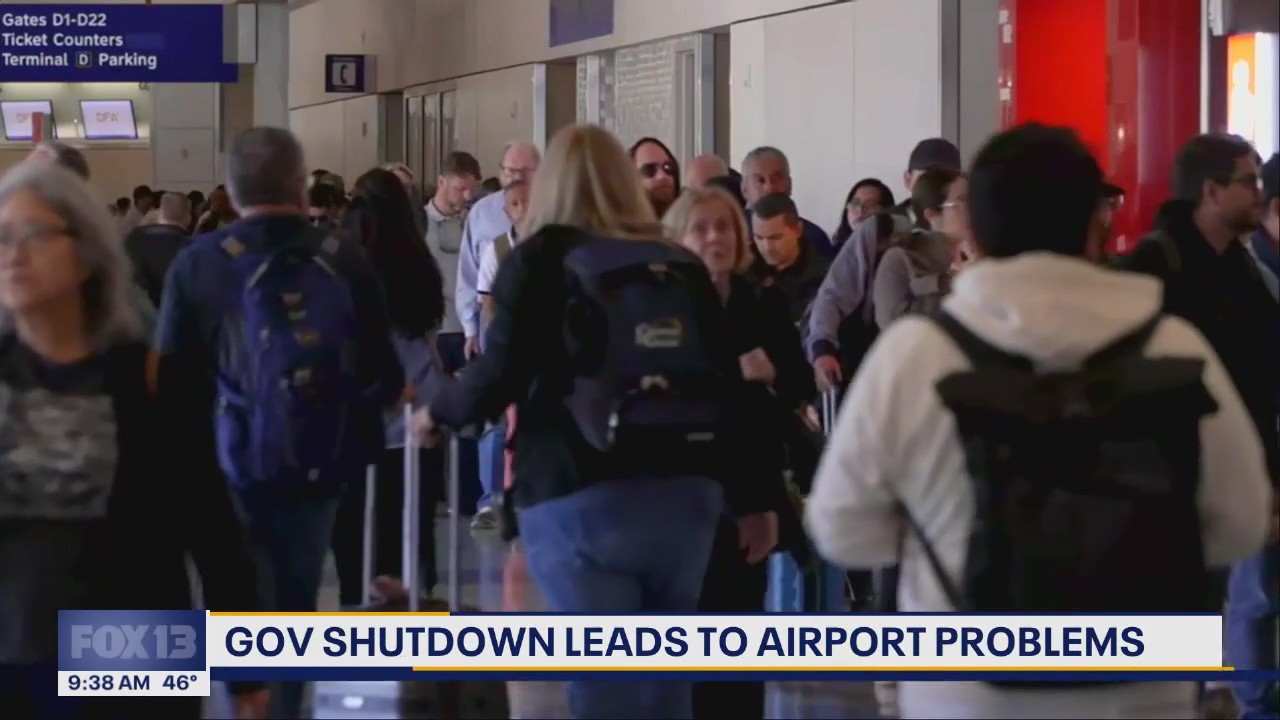 Government Shutdown brings Airport delays and safety concerns