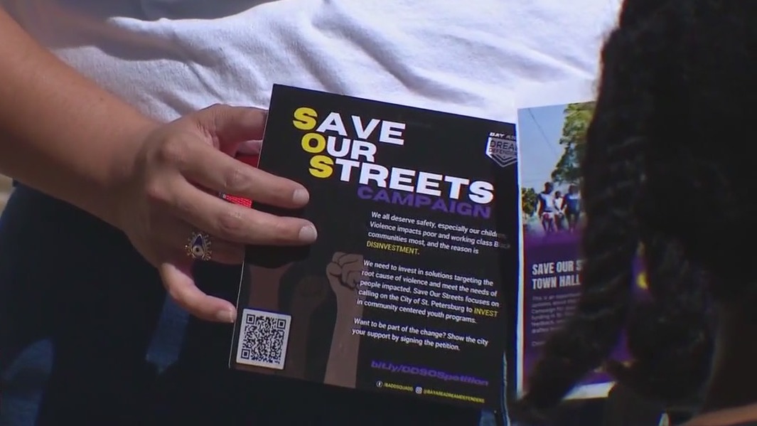 Advocates push 'Save Our Streets' campaign