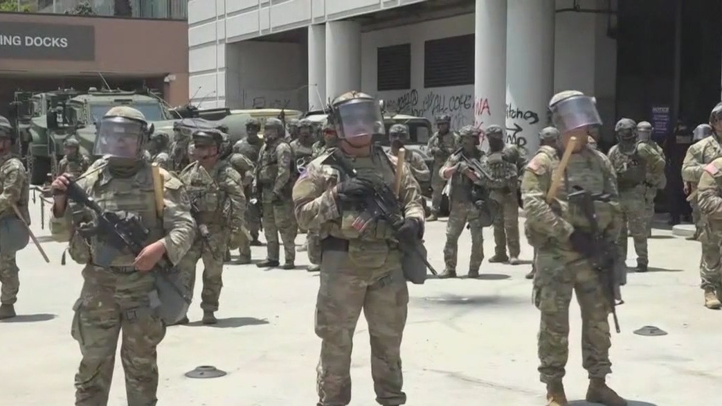 Additional Guard troops being deployed to LA