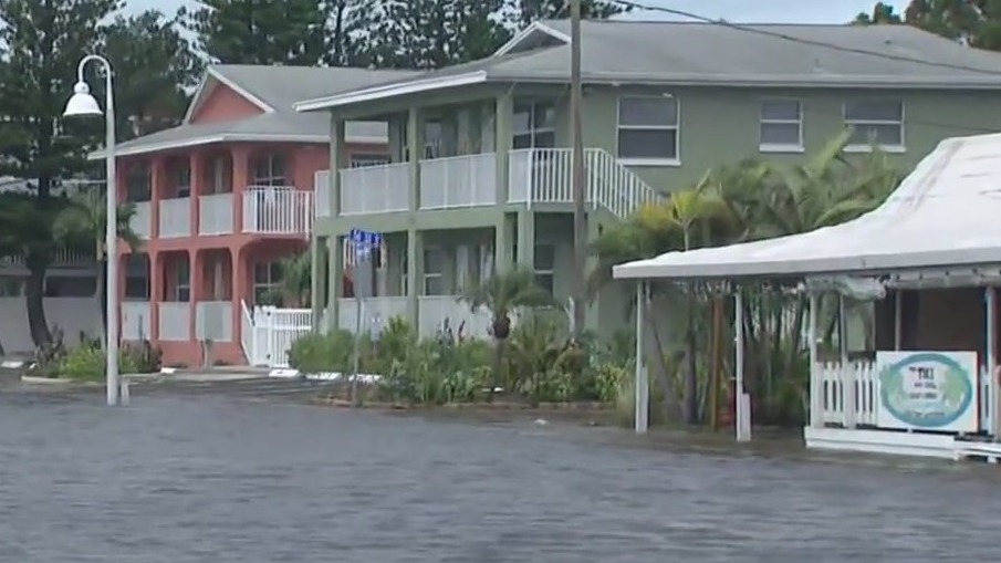 Parts of Gulfport underwater