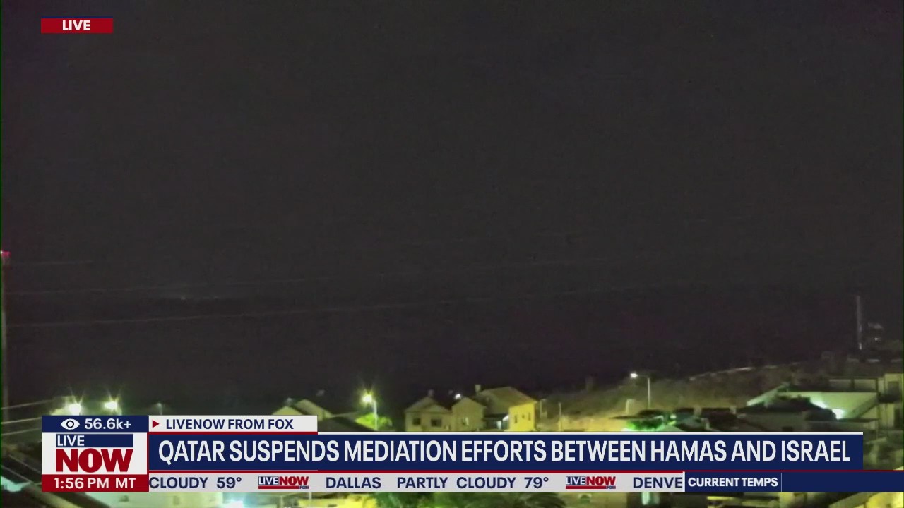 Qatar suspends mediation efforts between Hamas, Israel