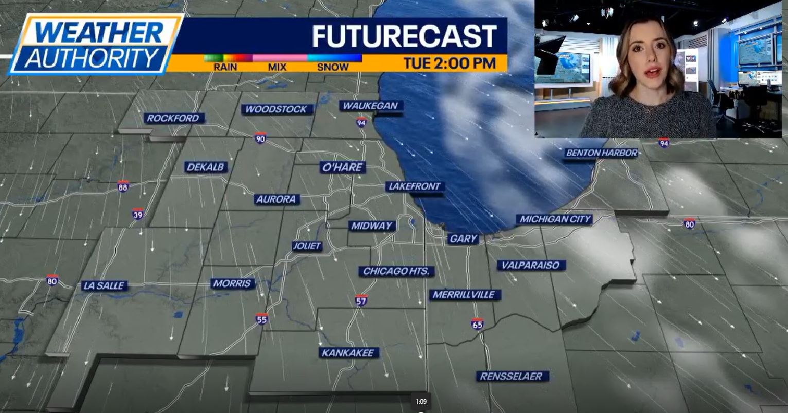 Chicago Weather: Brutally cold day, possible light snow near lake