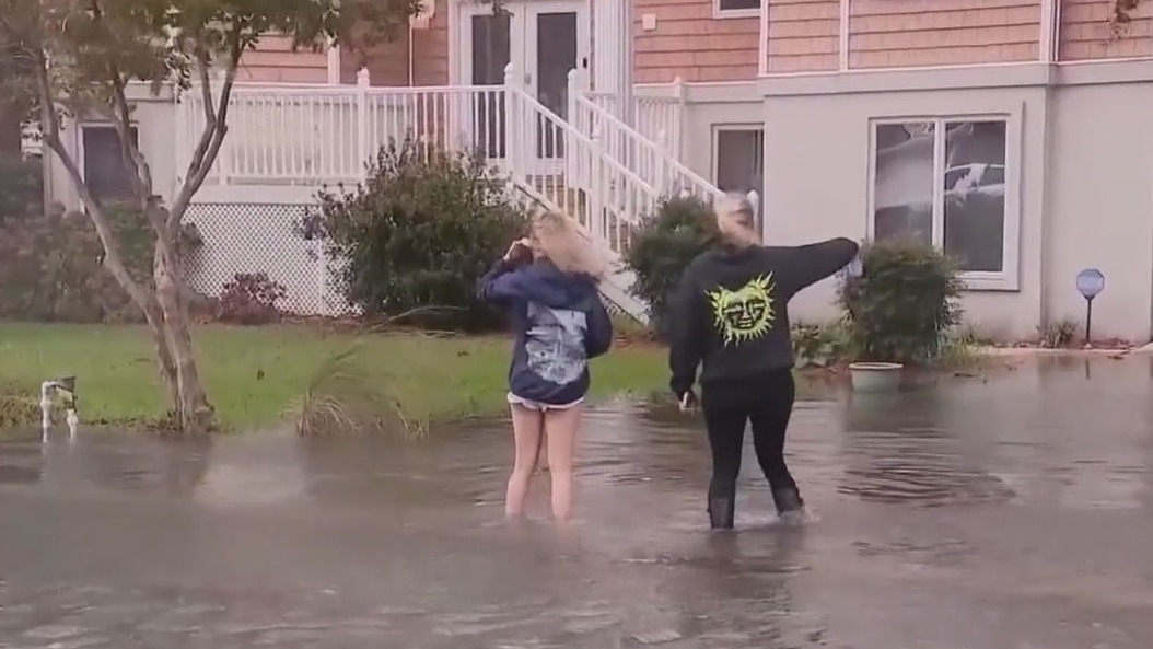 Powerful storm punches East Coast