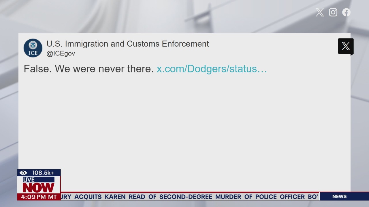 ICE denies report of agents at Dodgers Stadium