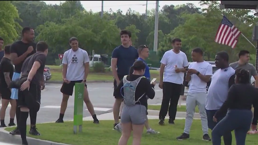 Special Olympics law enforcement run