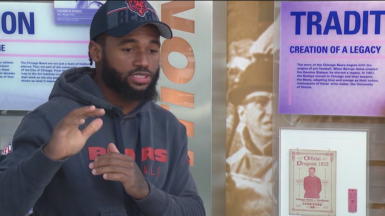 Bears Game Day Live: Cassie goes 1-on-1 with D'Andre Swift