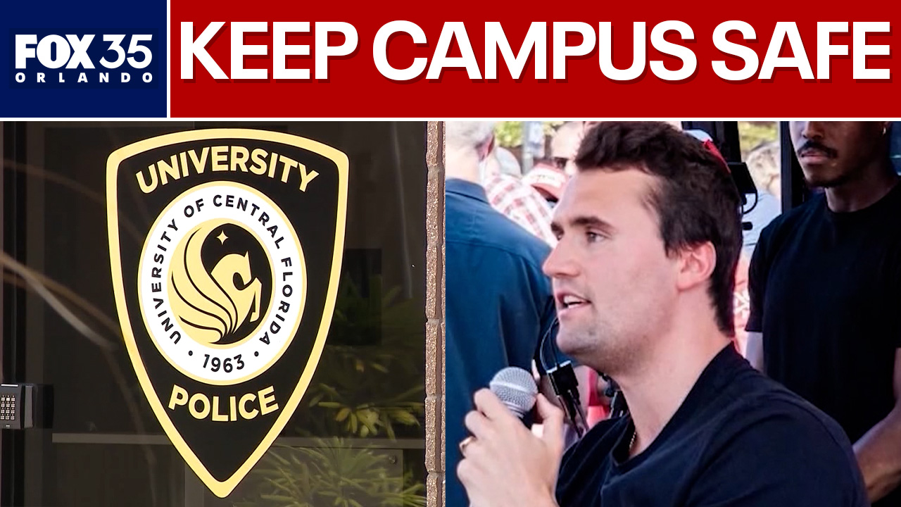 UCF PD on securing campus after Charlie Kirk shooting
