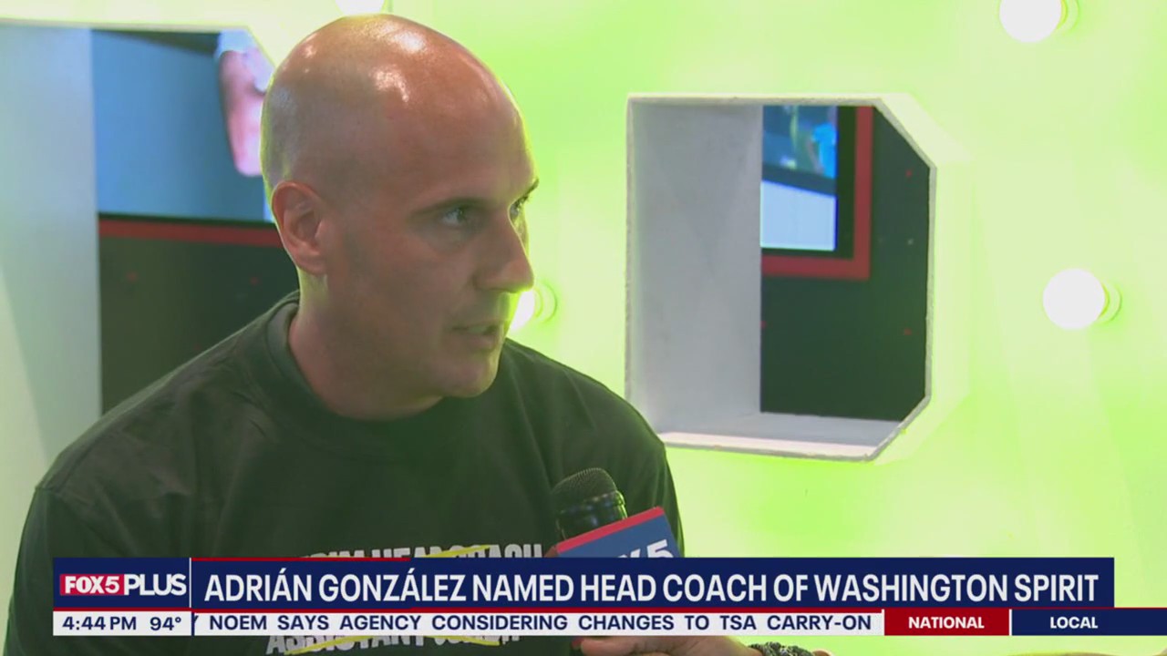 Adrian Gonzalez named Head Coach of Washington Spirit