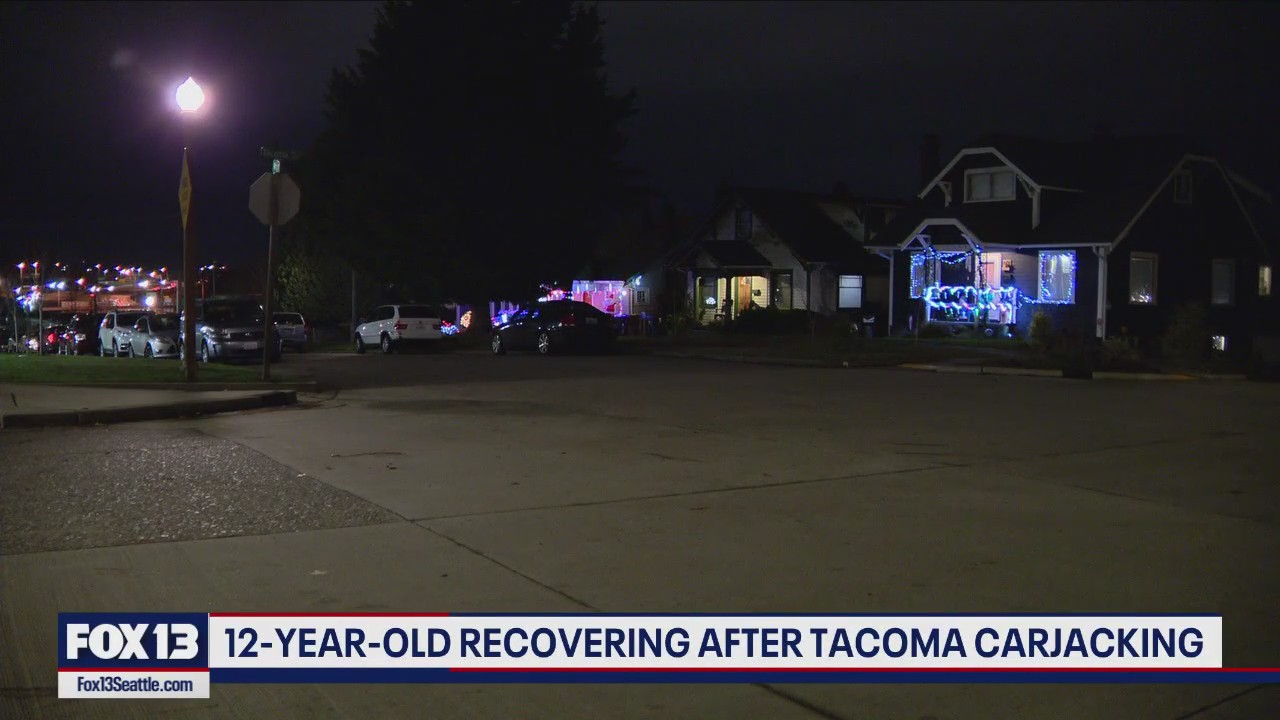 12-year-old recovering after Tacoma carjacking