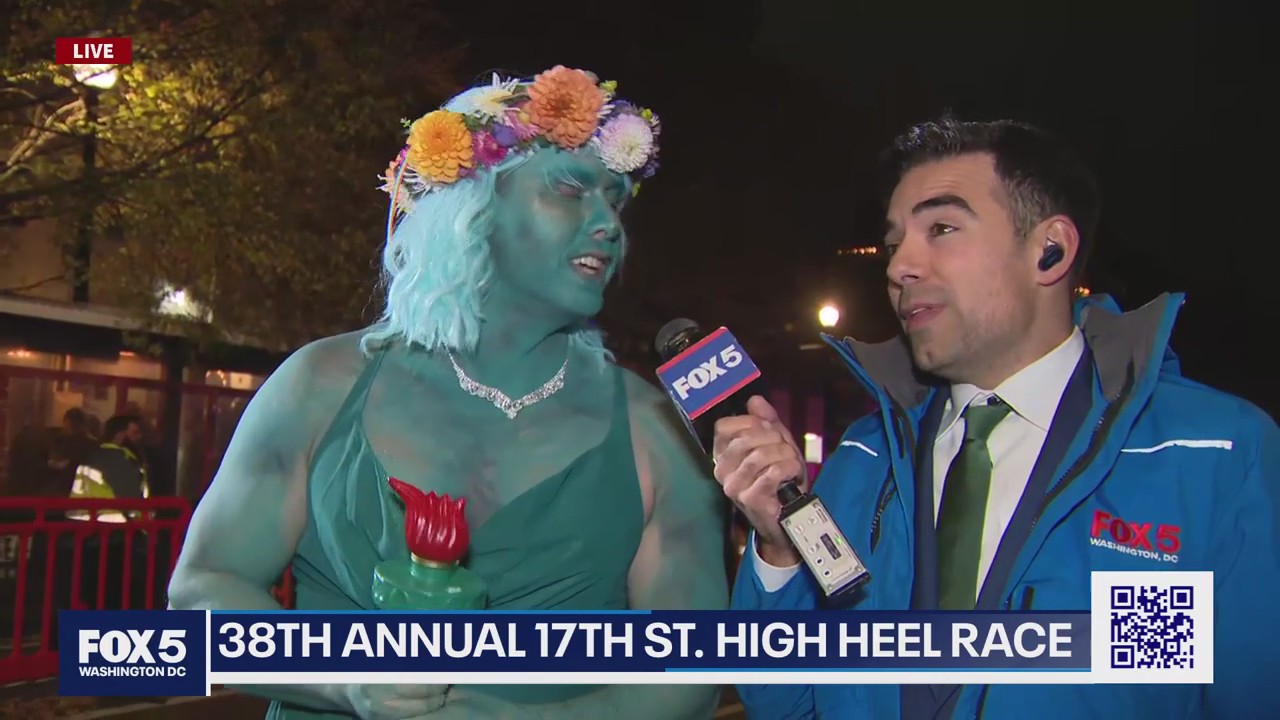 'Lady Liverty' wins 38th Annual DC High Heel Race