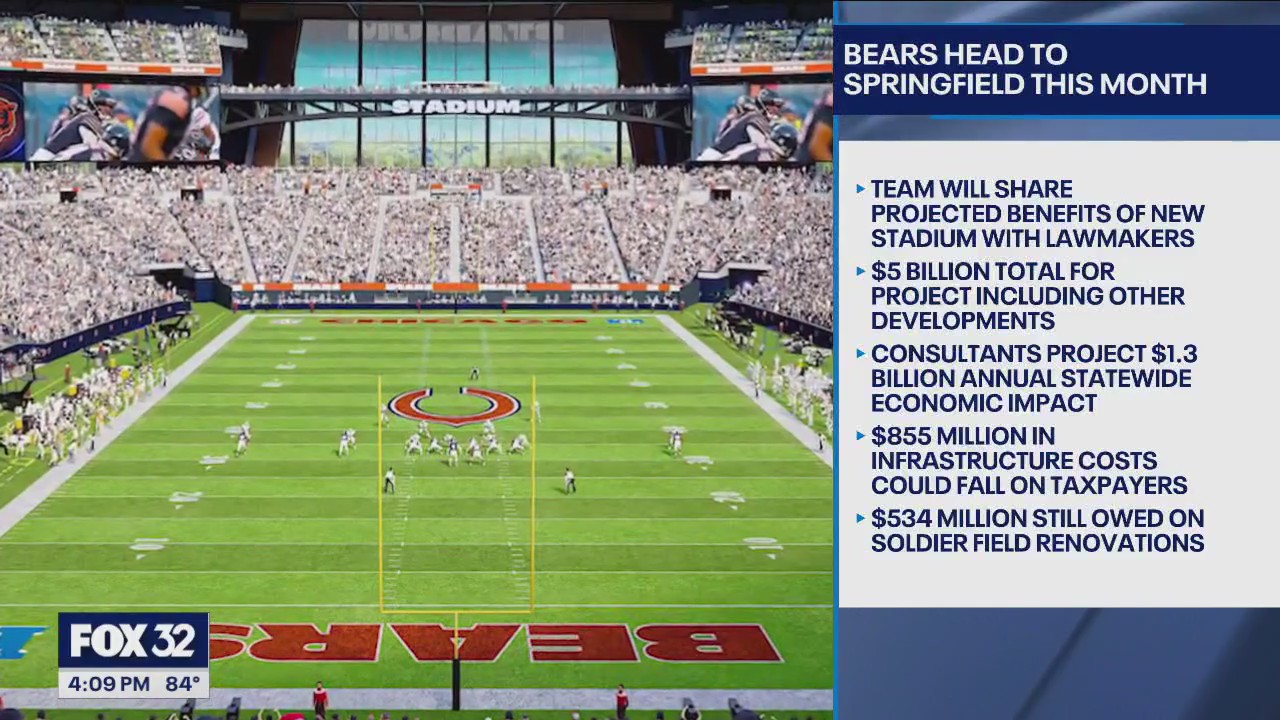 Chicago Bears head to Springfield this month