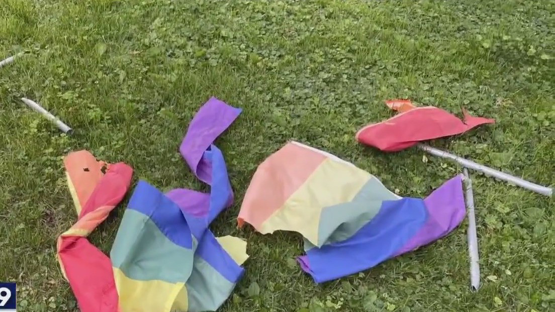 St. Paul Pride vandal caught on camera, fails at fear