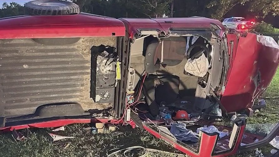 iPhone alerts 911 after truck crash in Marion County