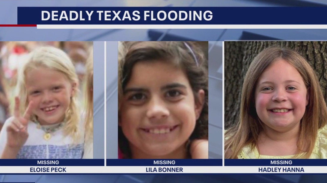 North Texas girls missing amid Kerr Co. floods