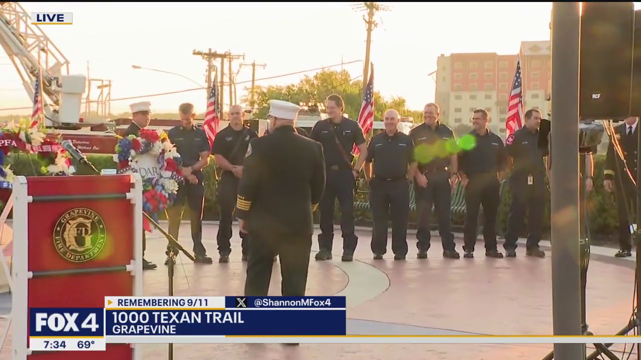 Grapevine holds 9/11 memorial to honor victims