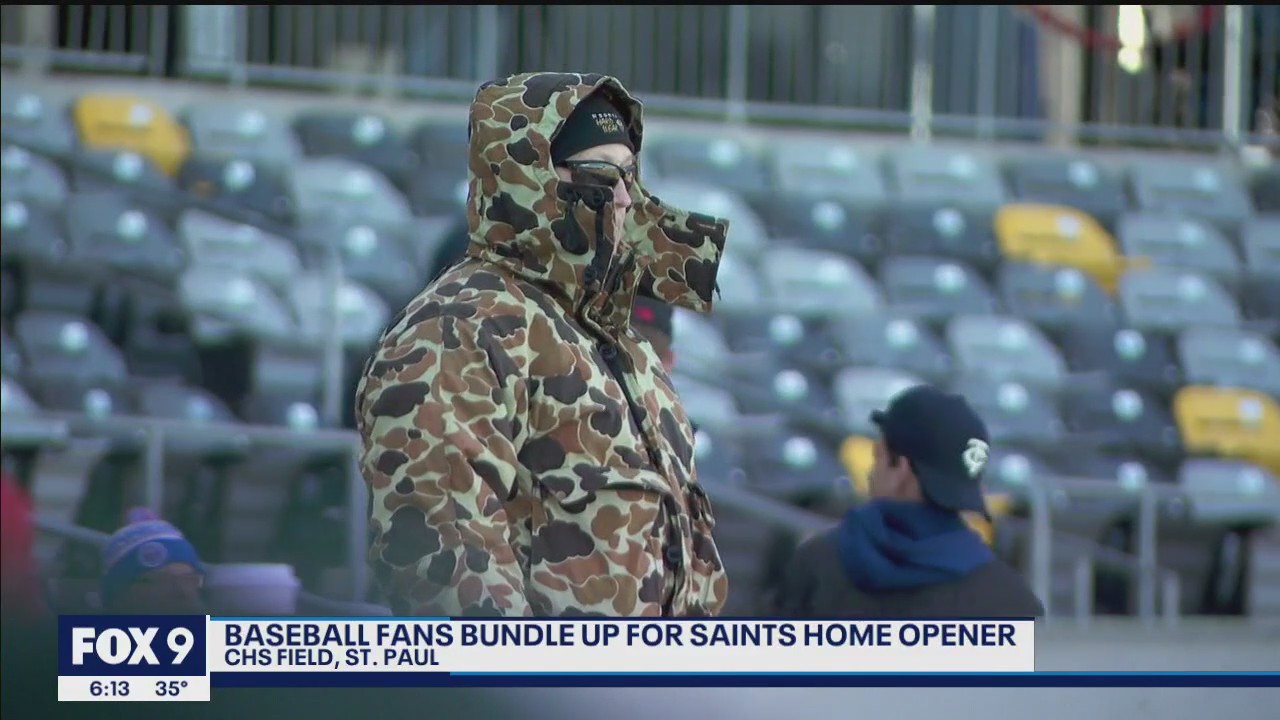 St. Paul Saints kickoff season in unpleasant conditions