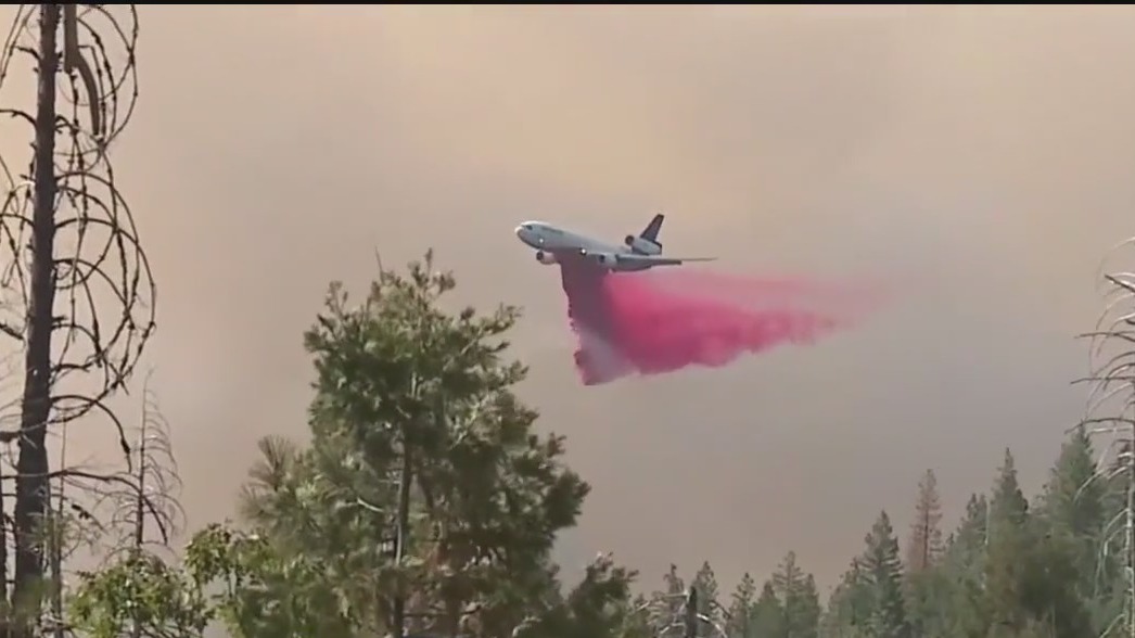 California's Park wildfire reaches milestone