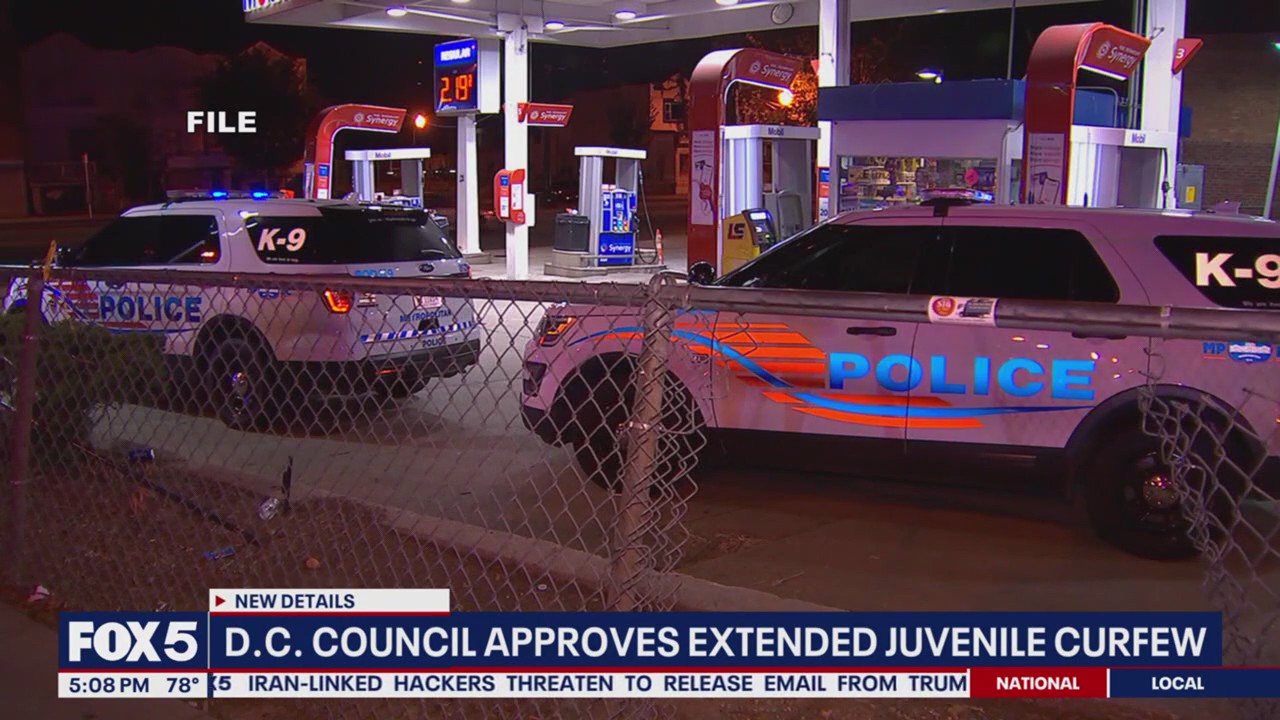 DC Council approves extended juvenile curfew