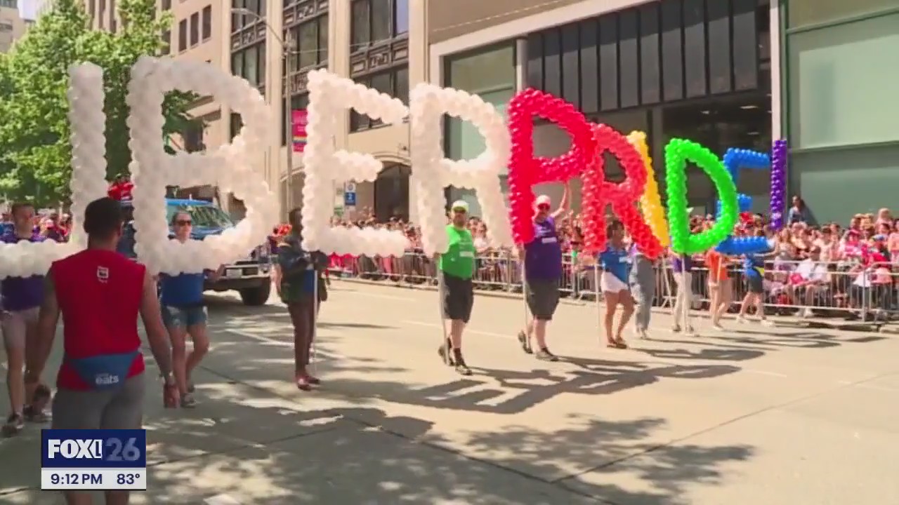 LGBTQ+ community marches in Houston for Pride Month