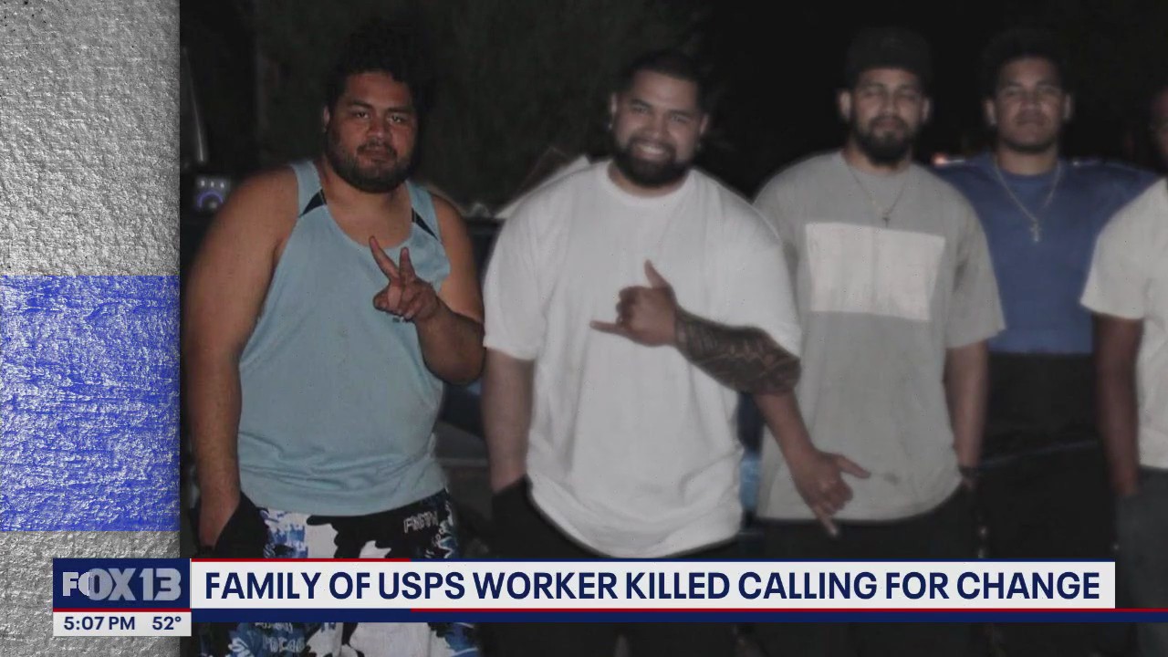 Family of USPS worker killed at distribution center calls for change