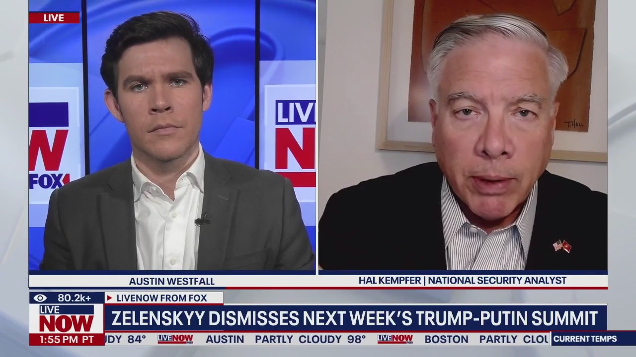 Zelenskyy dismisses Trump-Putin summit next week