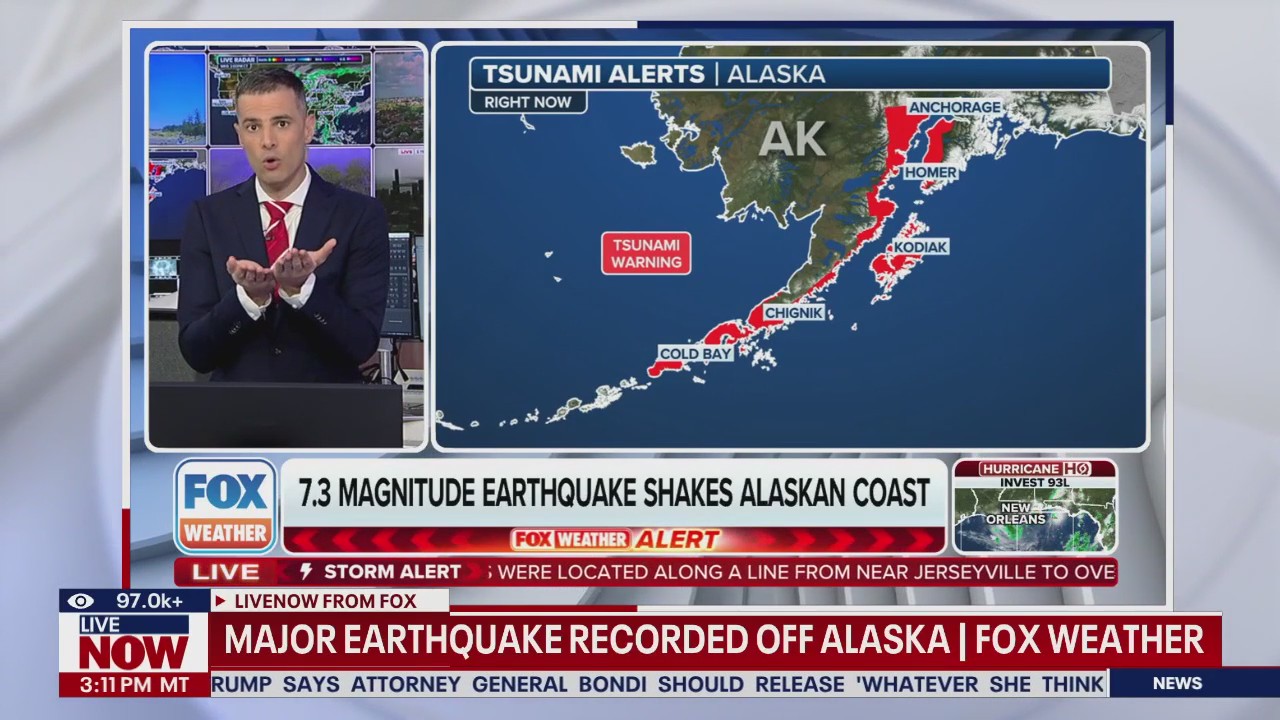 Tsunami live alaska
