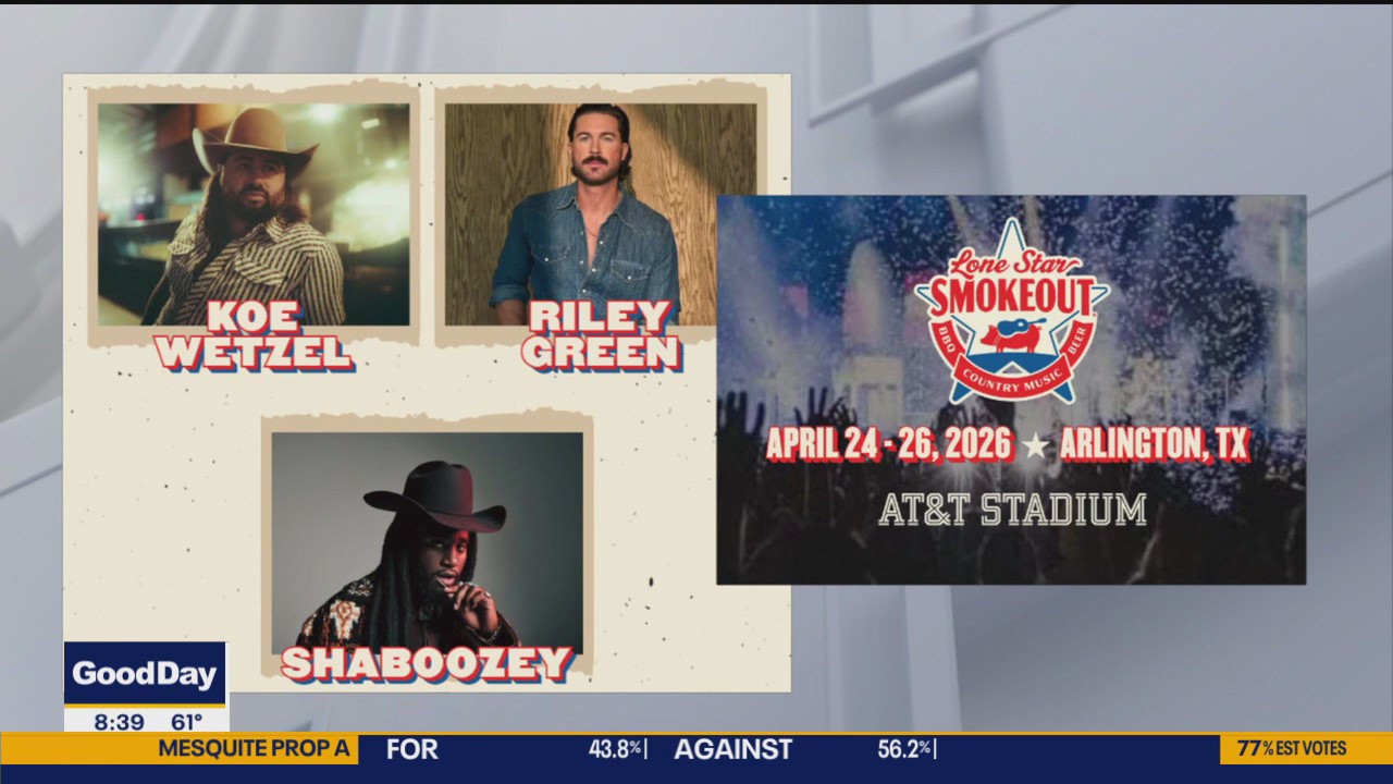 Riley Green, Shaboozey headline Lone Star Smokeout 2026