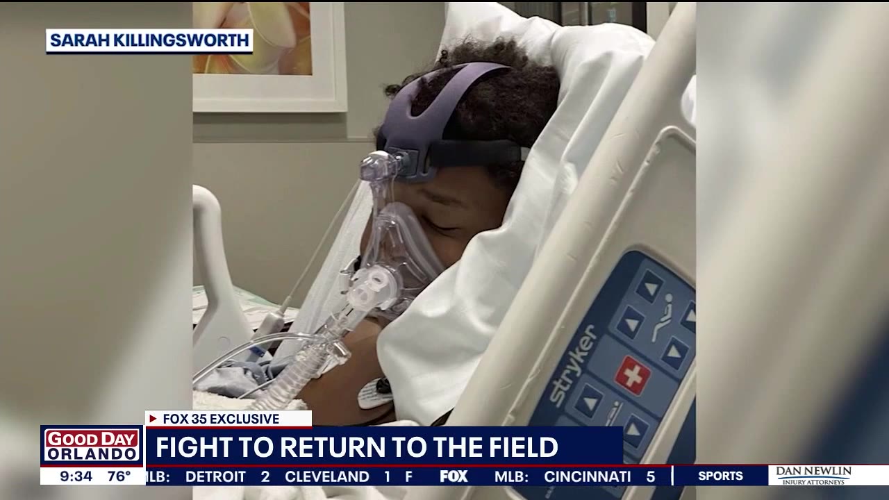 Lake Mary football player fights to return to the field