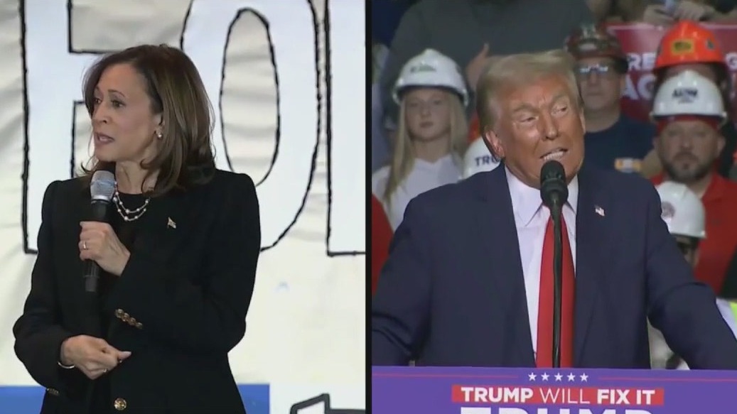 Trump, Harris make final election push