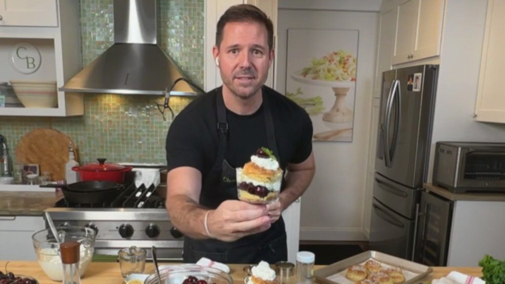 Chadwick Boyd's summer biscuit trifles