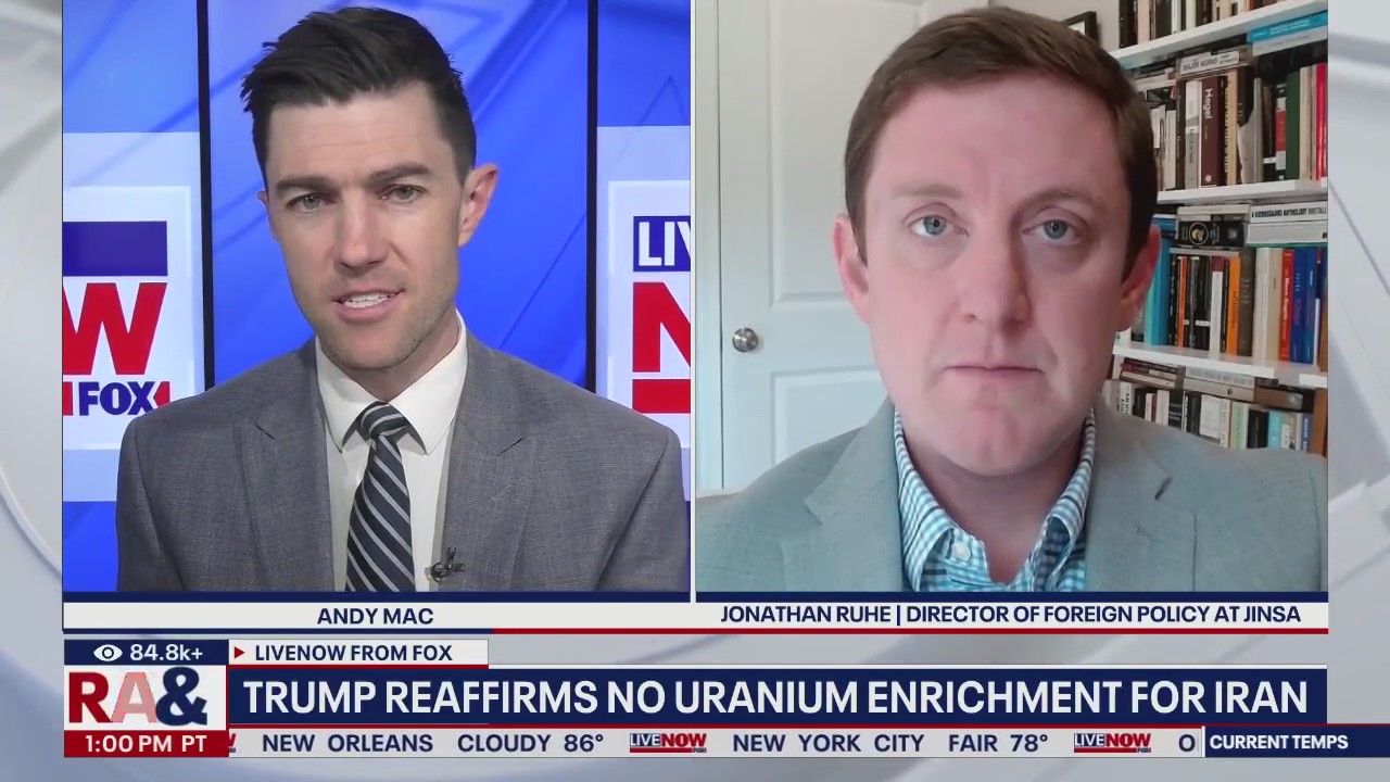 Trump reaffirms no uranium enrichment for Iran