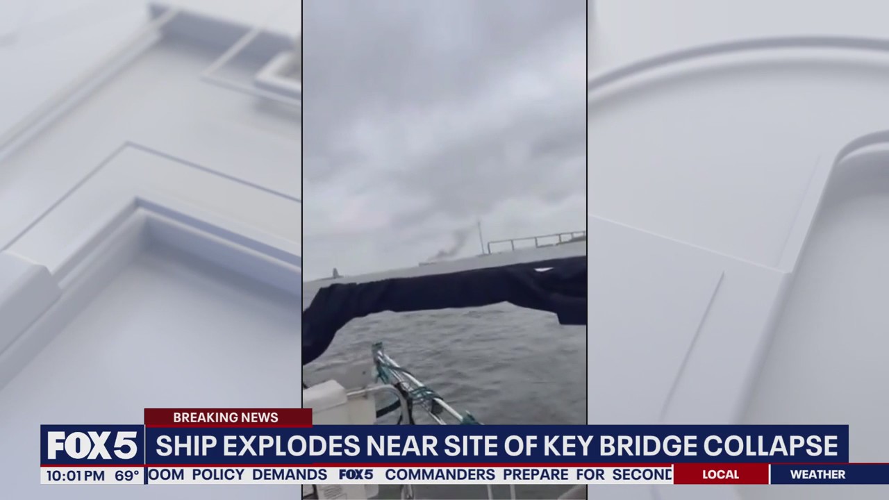 Baltimore cargo ship explosion near Key Bridge site: What we know