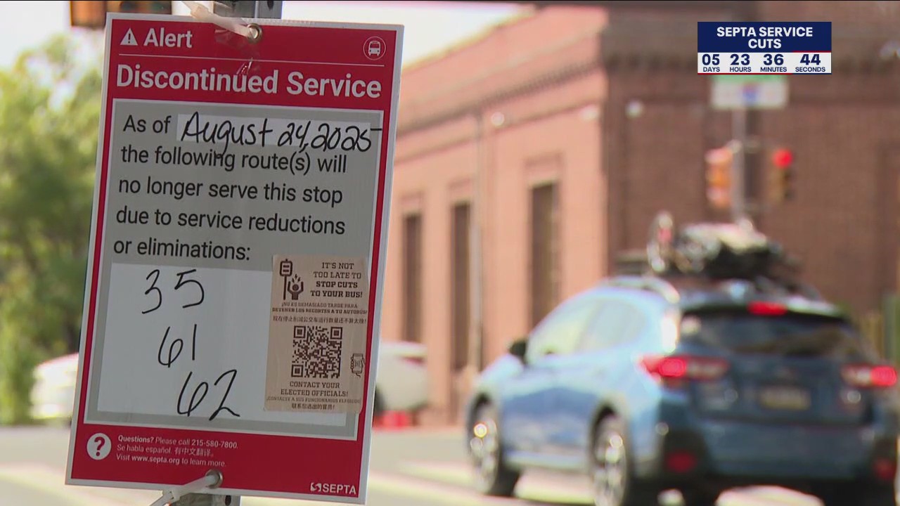 SEPTA para comenzar el servicio de servicio 'Doomsday' la próxima semana