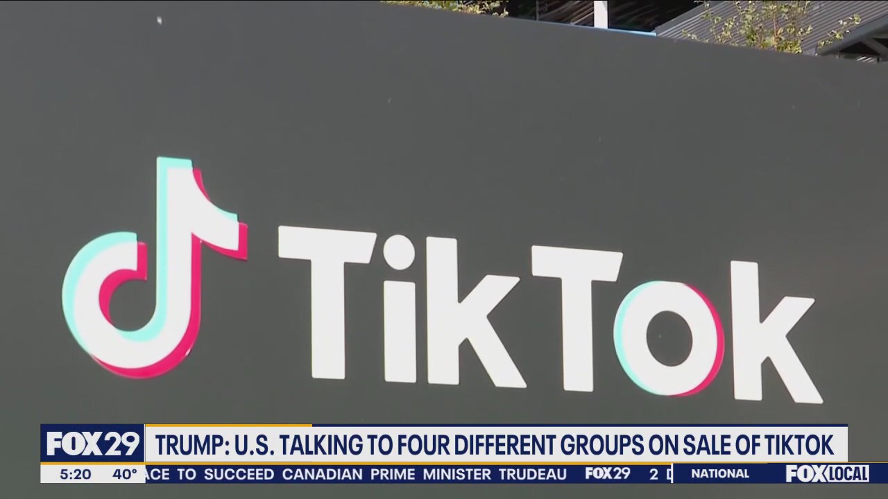 Trump says TikTok sale talks ongoing with 4 companies