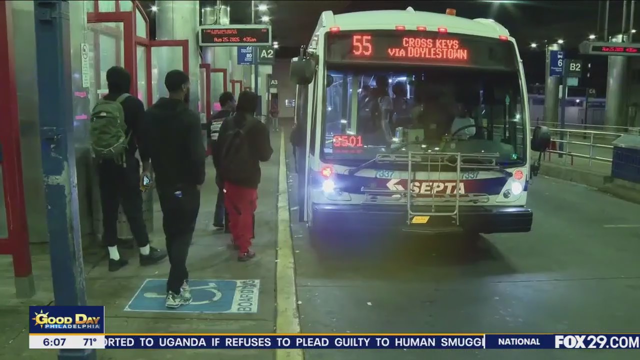 SEPTA Service corta el choque con el primer día de escuela en Filadelfia