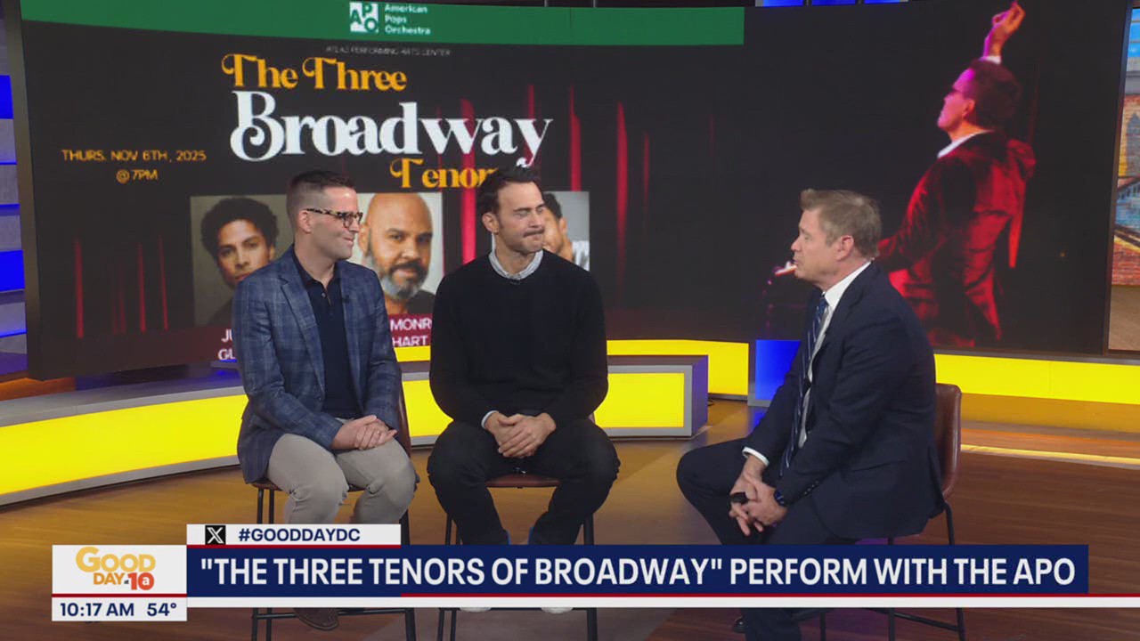 "The Three Tenors of Broadway" perform with the APO