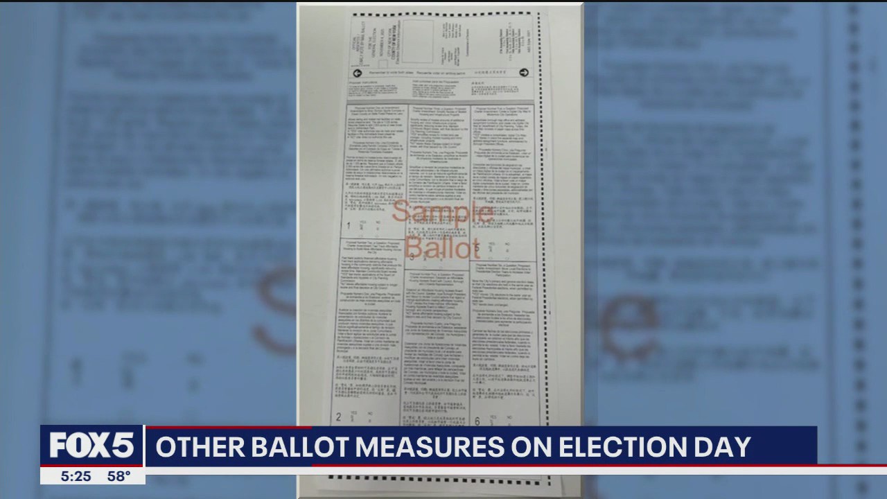 Ballot measures to keep in mind on election day