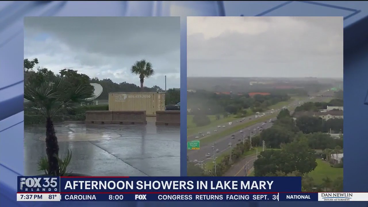 Orlando Weather Forecast PM: September 1, 2025