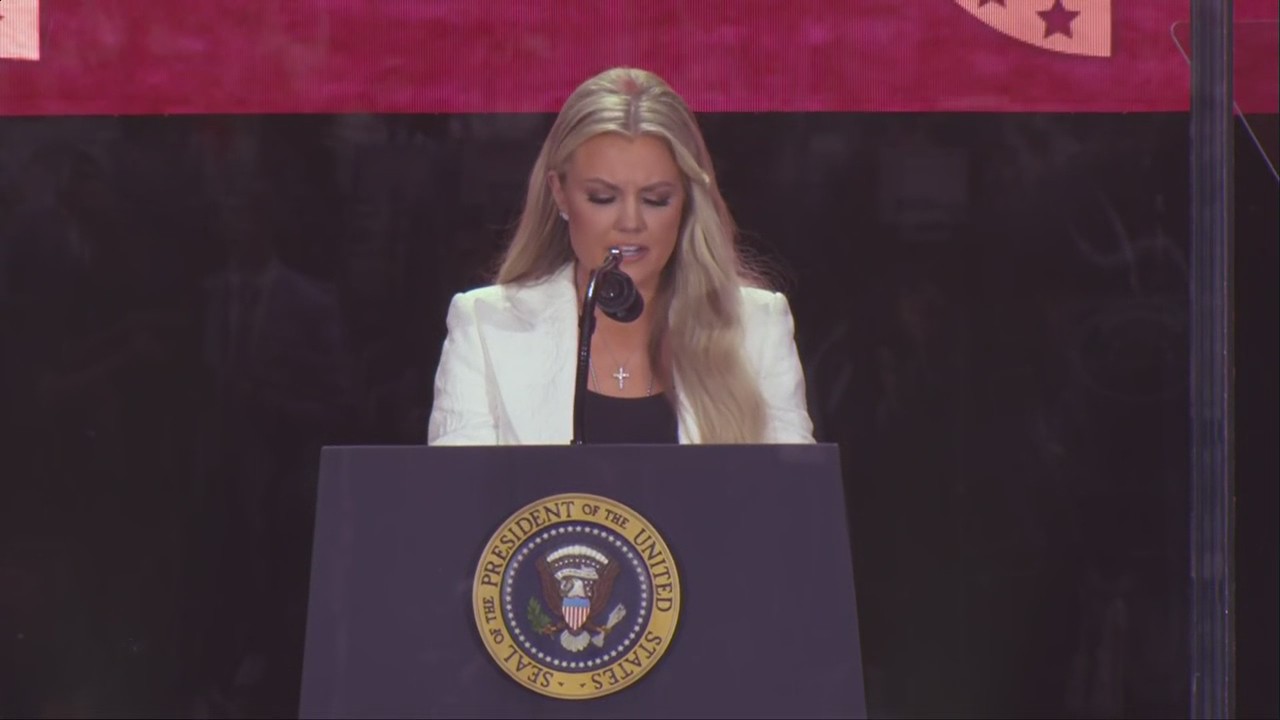 Erika Kirk speech at Charlie Kirk funeral | Full