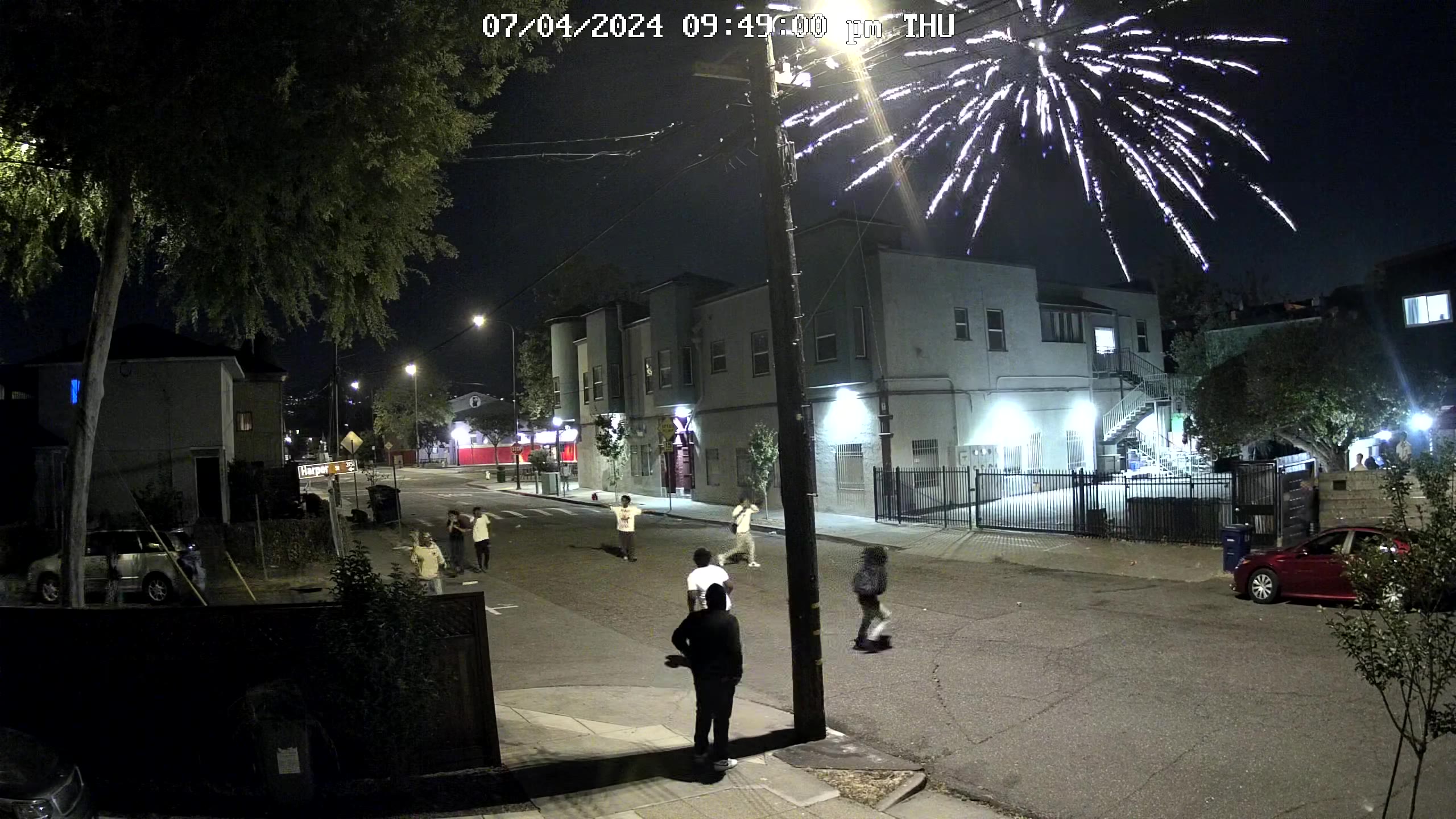 Surveillance video: Firework injures teen in Berkeley