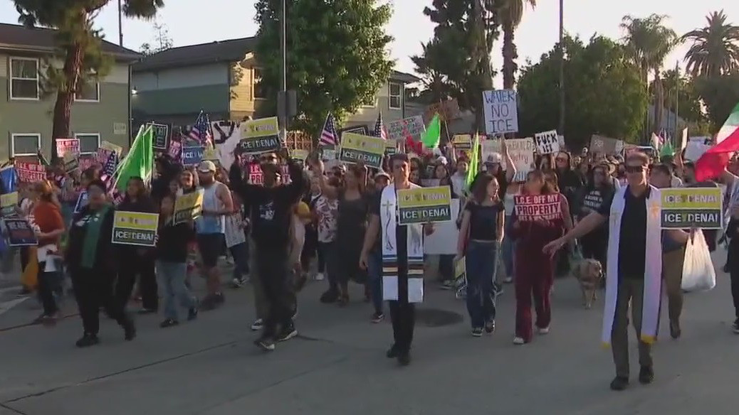 Pasadena protests more ICE raids