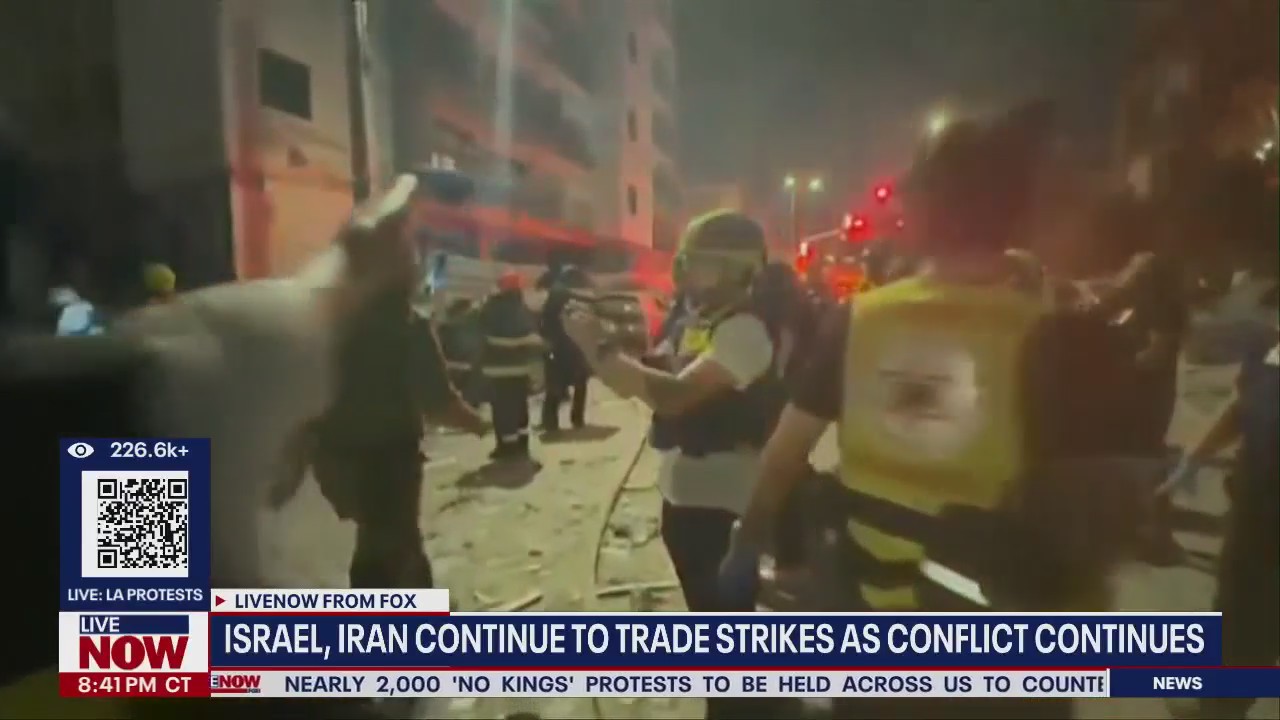 BREAKING: Iran strikes back in Israel
