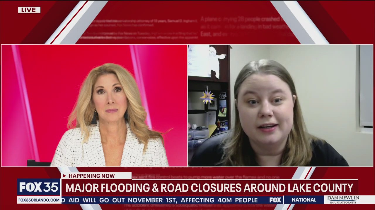 Major flooding in Lake County