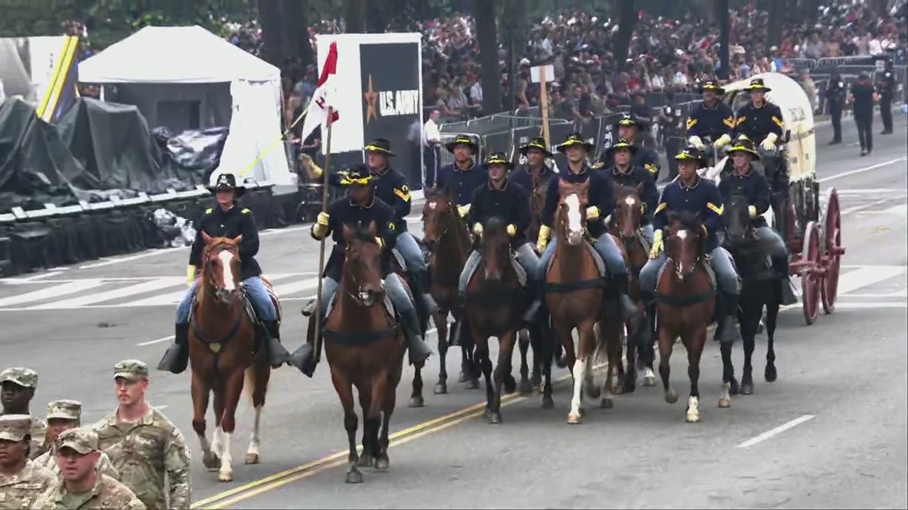 Military parade video: Civil War era